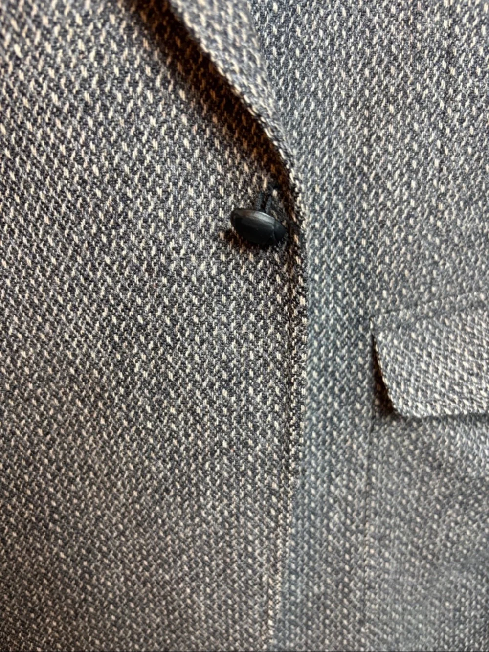 VTG Pendleton Men’s 44L Wool Tweed Western Cowboy Jacket Blazer Gray Elbow Patch